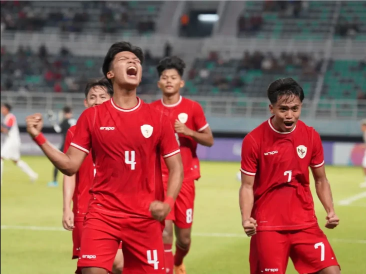 Sejarah! Timnas Indonesia...