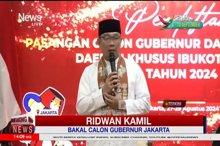 Daftar ke KPU Jakarta,...
