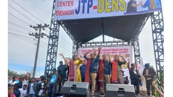 Maju di Pilkada Taput,...