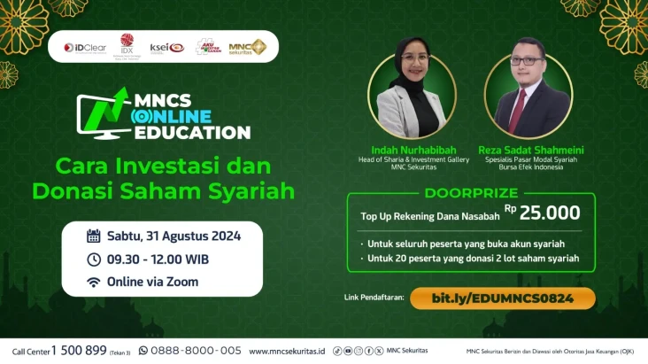 Cara Investasi dan Donasi...