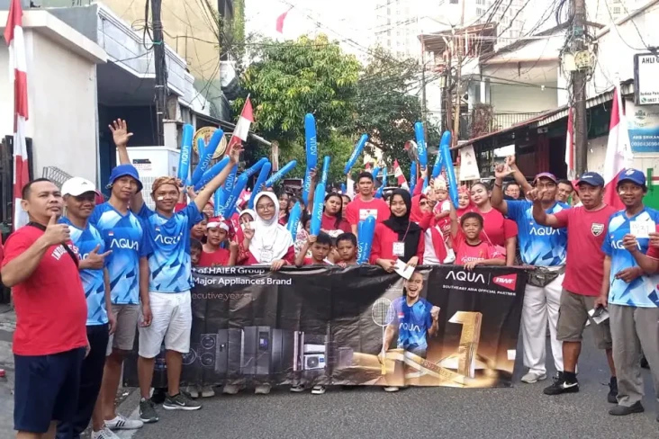 Rayakan HUT ke-79 RI,...