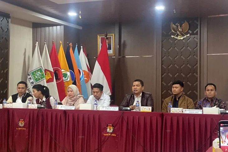 KPU Jakarta Gelar Penetapan...