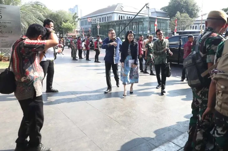 Momen HT dan Liliana...