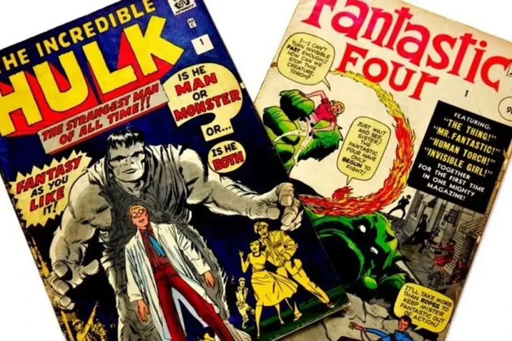Komik Marvel Edisi Pertama...