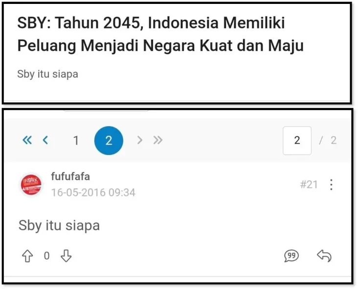 Fufufafa Muncul Akibat...