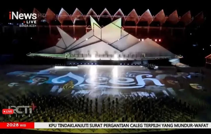 Pembukaan PON XXI Aceh-Sumut...