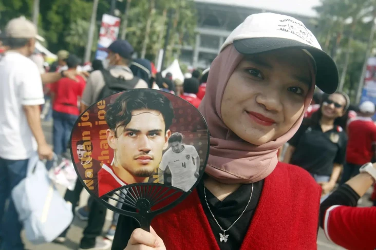 Suporter Timnas Indonesia...