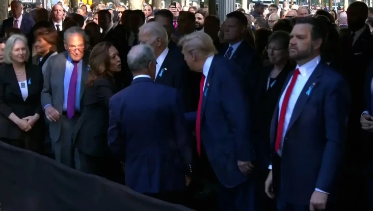 Kamala Harris dan Donald...
