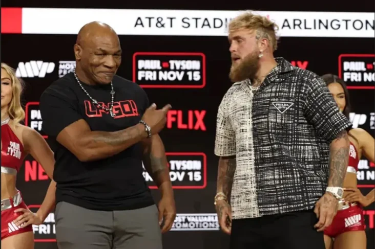 Duel Mike Tyson vs Jake...