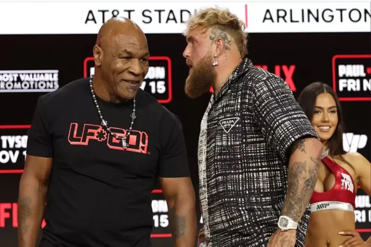 Duel Mike Tyson vs Jake...