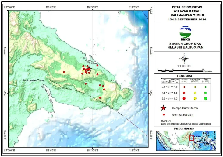 18 Kali Gempa Susulan...