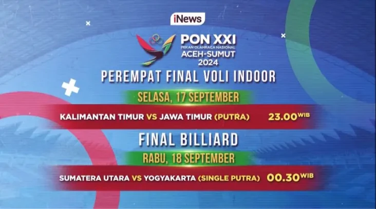 Saksikan Voli Putra...
