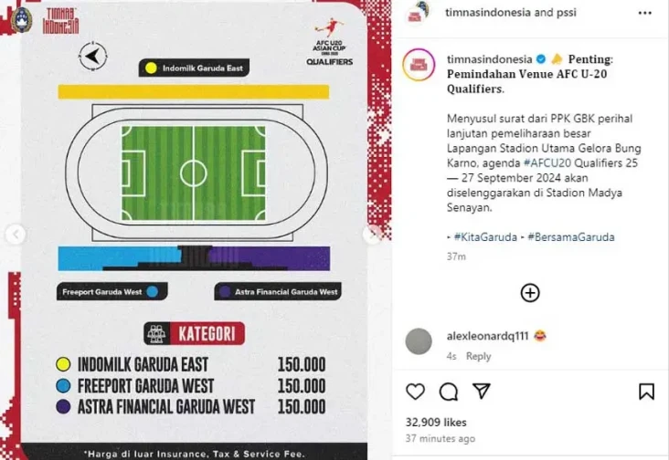 Venue Kualifikasi Asia...