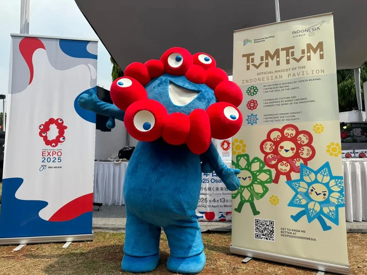 Maskot World Expo 2025...