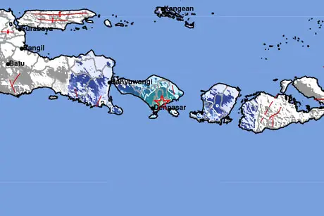 Gempa M4,8 Guncang Gianyar...