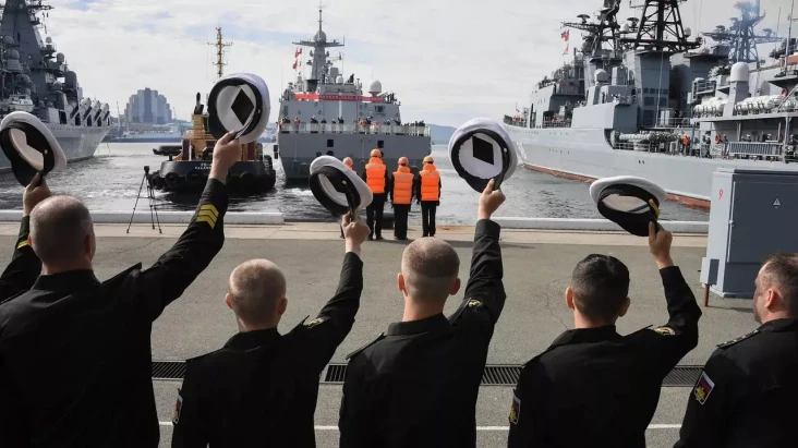 Armada Pasifik Rusia...
