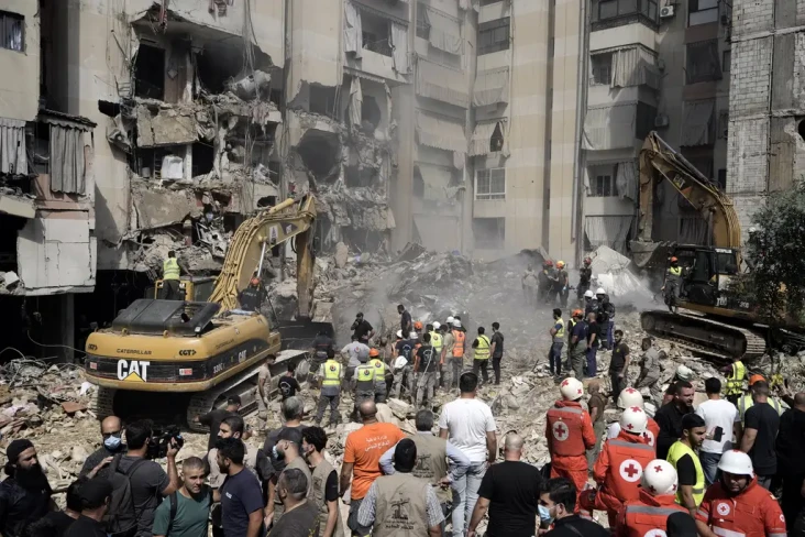 Serang Beirut, Netanyahu...