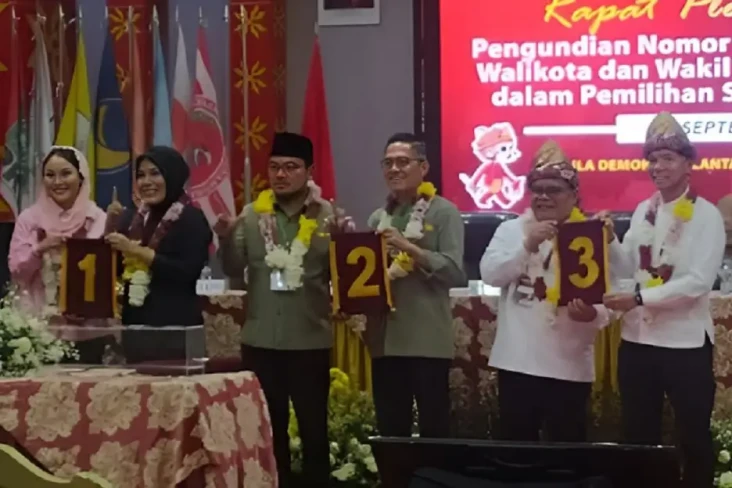 Pilkada Palembang, Pasangan...