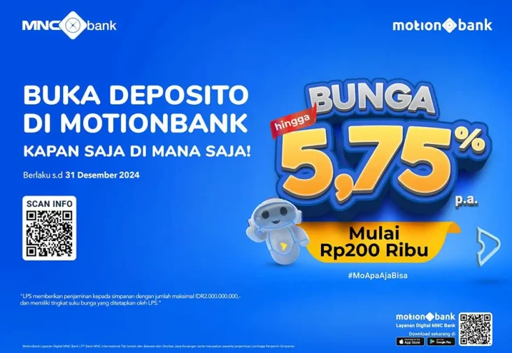 Miliki Deposito Hanya...