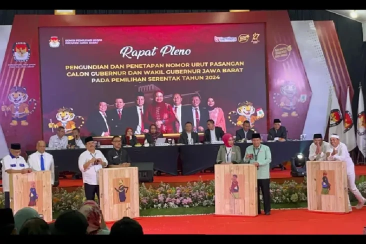Nomor Urut Pilgub Jabar...
