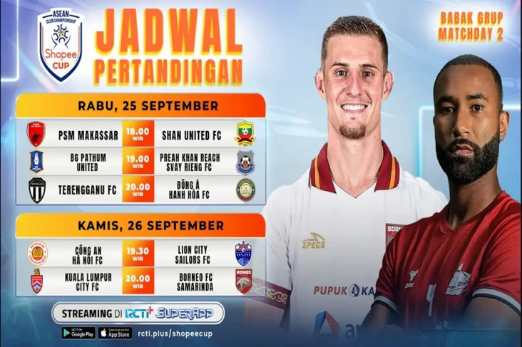Jadwal Streaming Shopee...