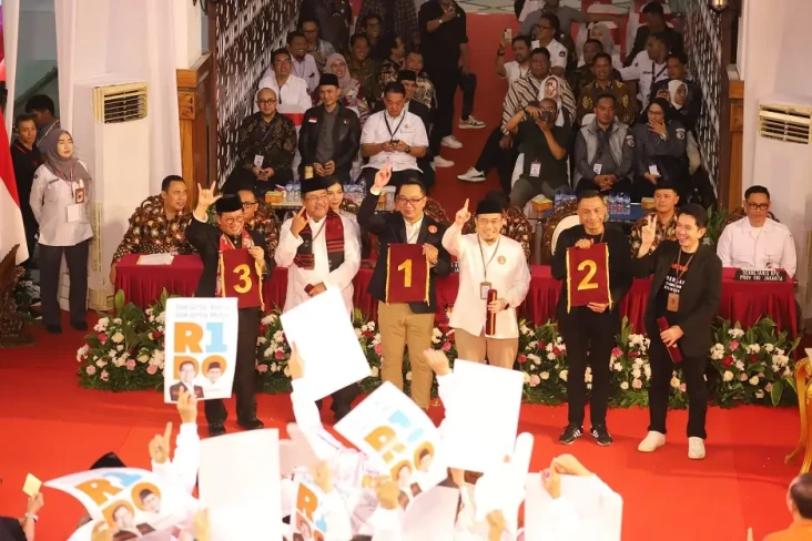 Nomor Urut 1 di Pilkada...