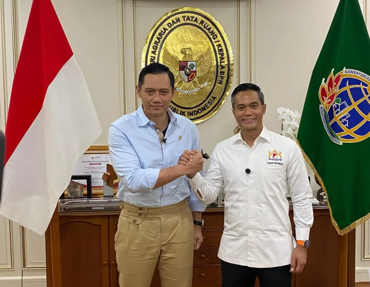 Menteri AHY Ucapkan...