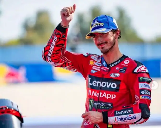 Francesco Bagnaia Usung...