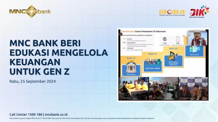 MNC Bank Beri Literasi...