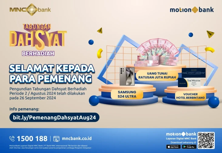Simak Deretan Hadiah...