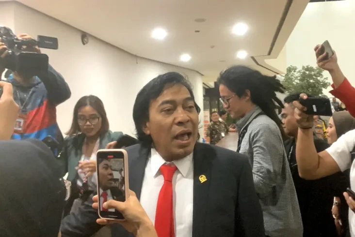 Hadiri Rapur DPD, Kelakar...