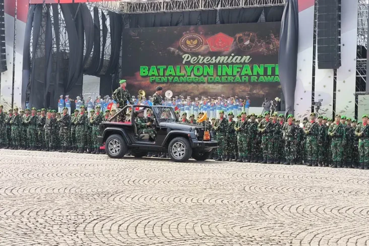 TNI Bentuk 5 Batalyon...