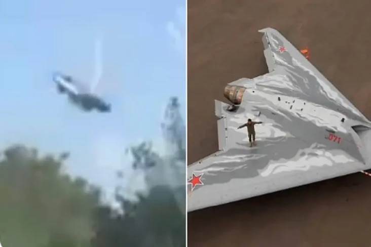 Jet Tempur Siluman Su-57...