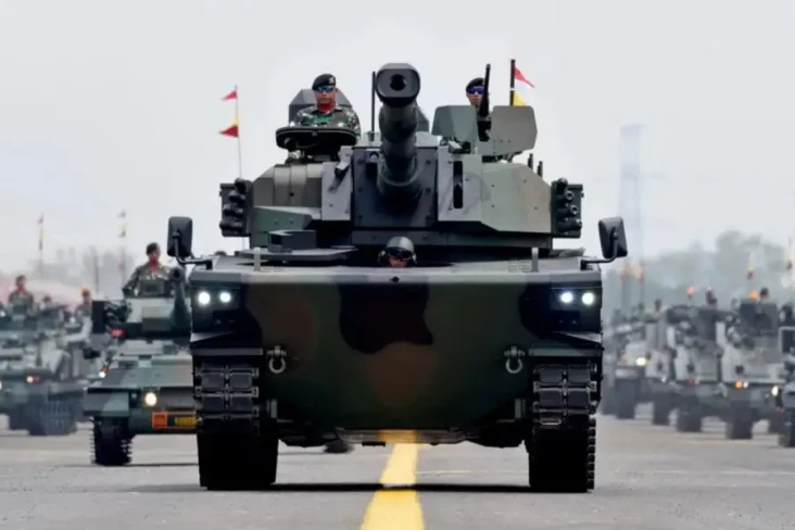 Kehebatan Tank Harimau...
