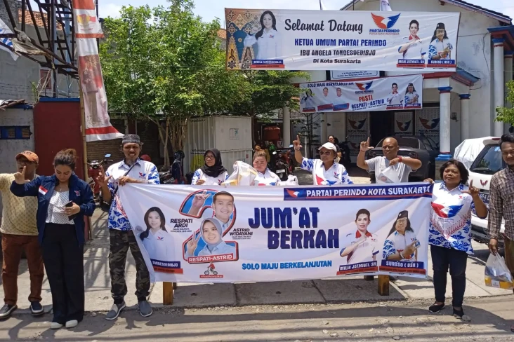 Sosialisasi Paslon Respati-Astrid,...