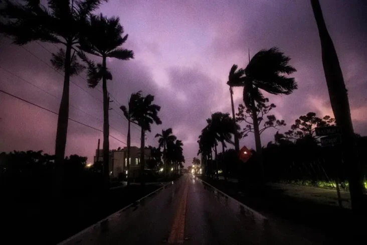 Aneh! Langit Amerika...