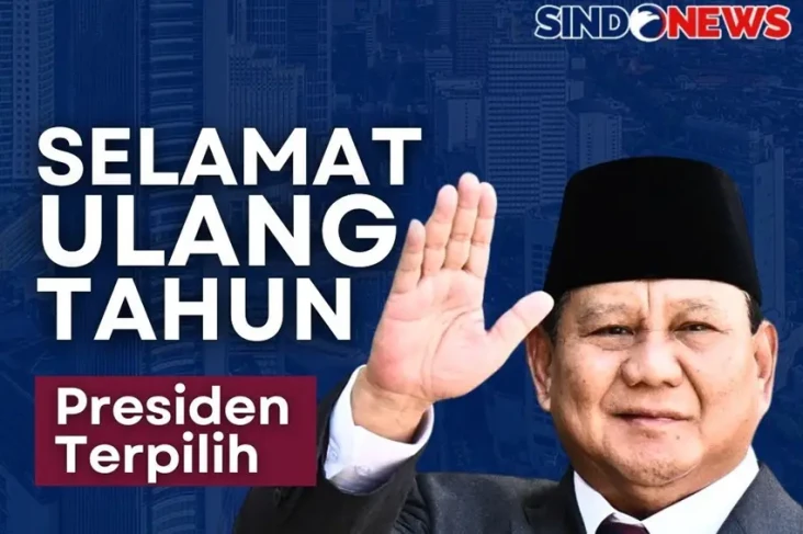Prabowo Ulang Tahun...