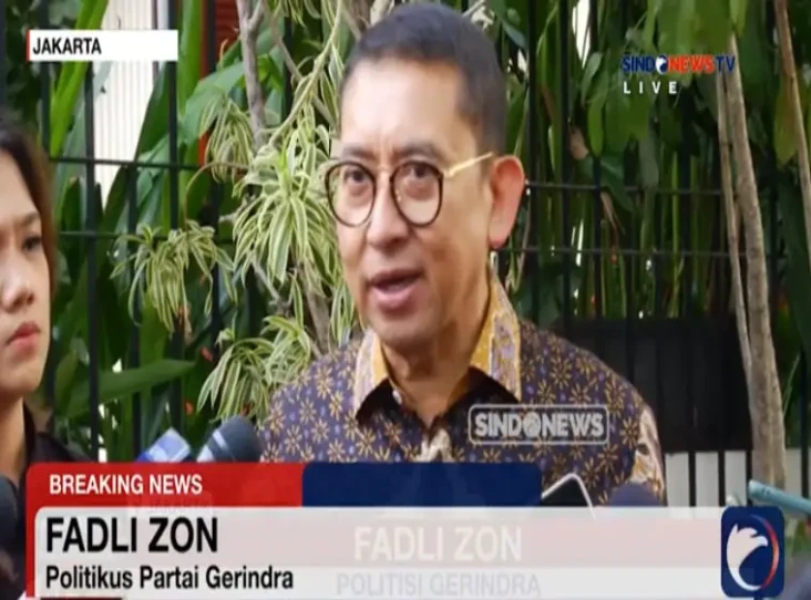 Fadli Zon Ditunjuk Jadi...