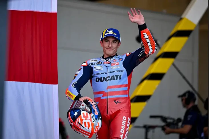 Dramatis! Marc Marquez...