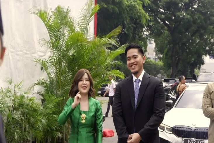 Kaesang Hadiri Pelantikan...
