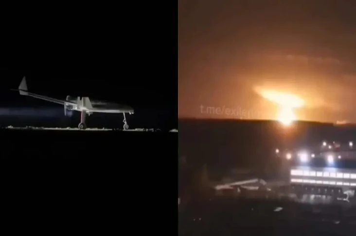 110 Drone Ukraina Serang...
