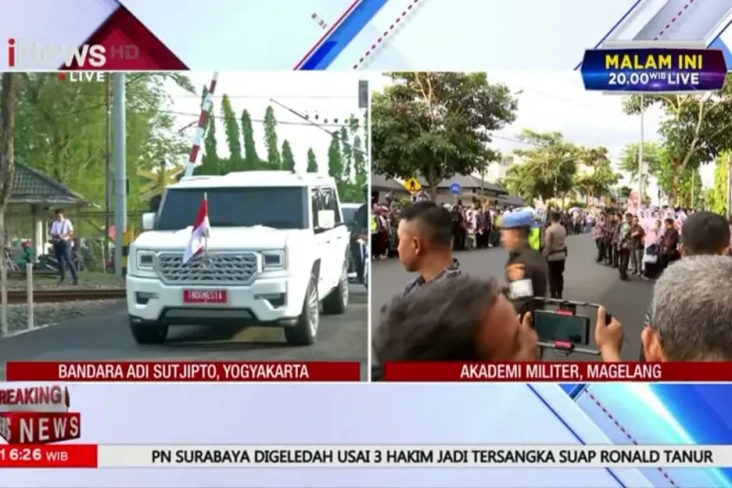 Tiba di Yogya, Prabowo...
