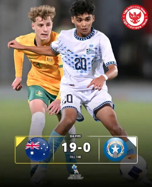 Dibantai Australia 19-0,...