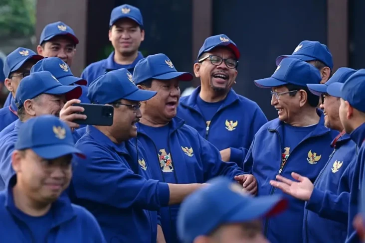 Kelakar Prabowo Usai...