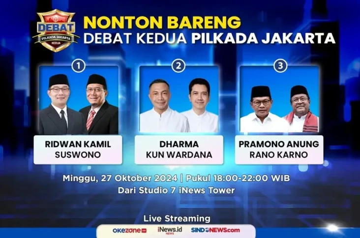 Daftar 7 Panelis Debat...