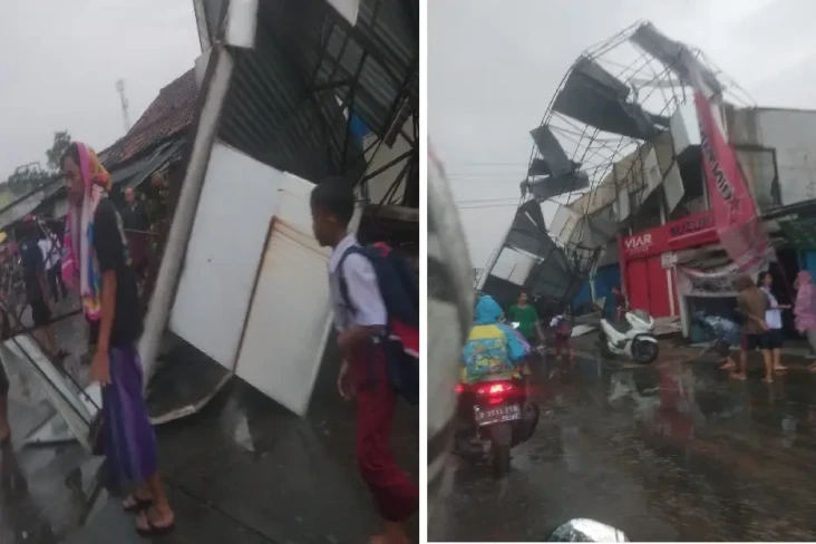 Hujan Badai Landa Citayam,...