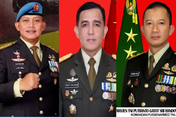 3 Pangdam Termuda di...