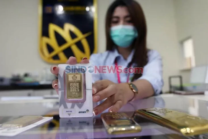 Penguatan Harga Emas...