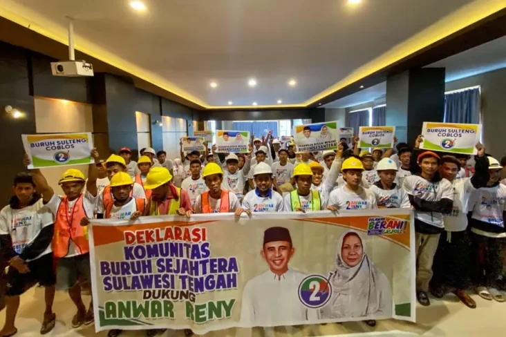 Ratusan Buruh Sulteng...