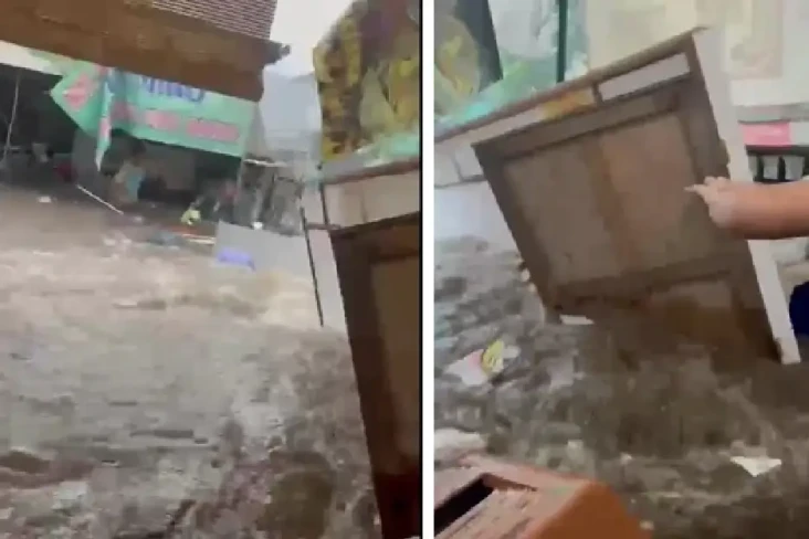 Puluhan Rumah Terendam...